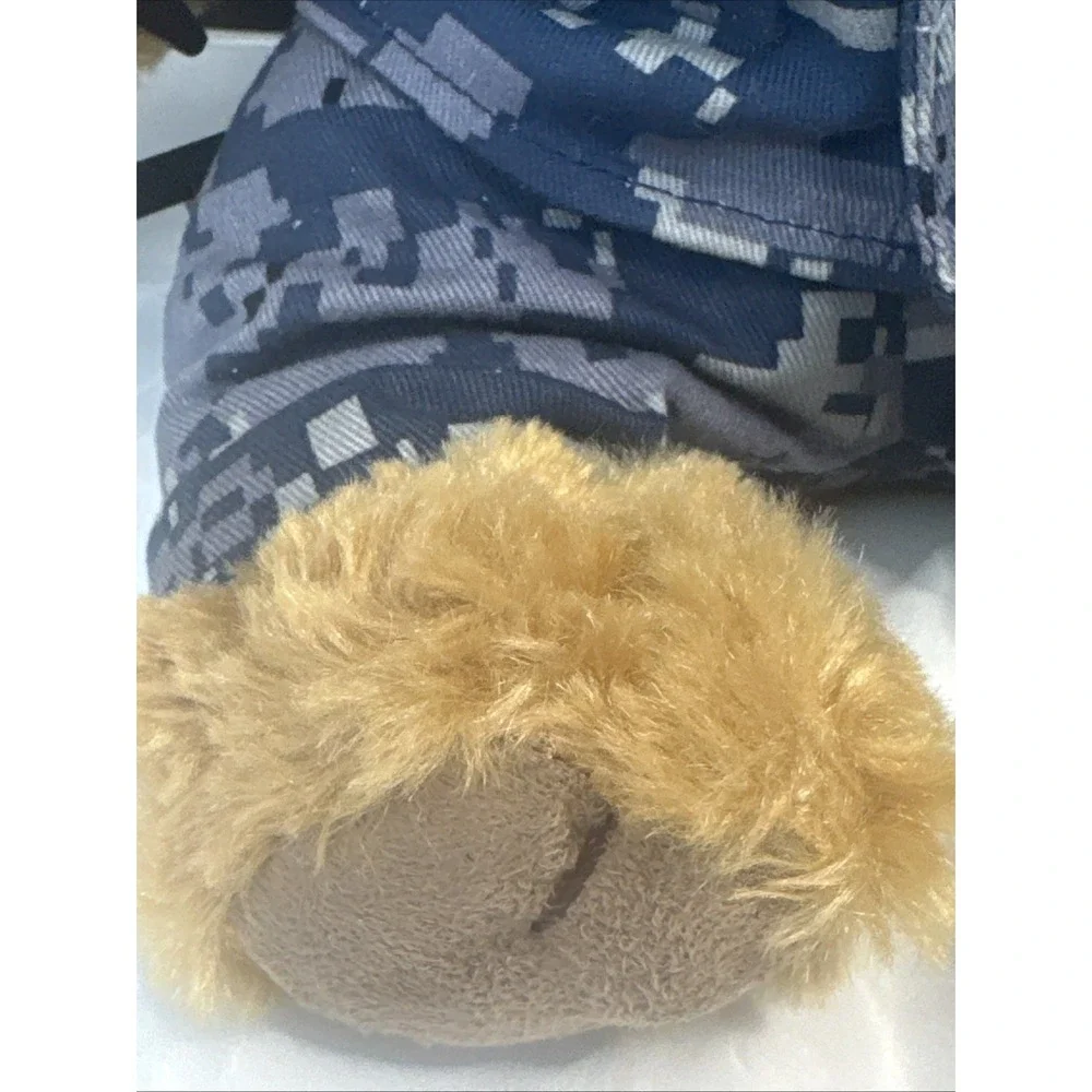 Chelsea's U.S.  Navy Teddy Bear Stuffed Animal Outfit Blue Gray Uniform 11
